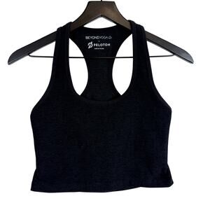 Beyond Yoga x Peloton Spacedye On The Up Cropped Tank Top Black - M